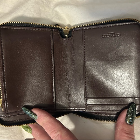 Coach nappa leather studded dinky with free wallet with purchase - Picture 15 of 16